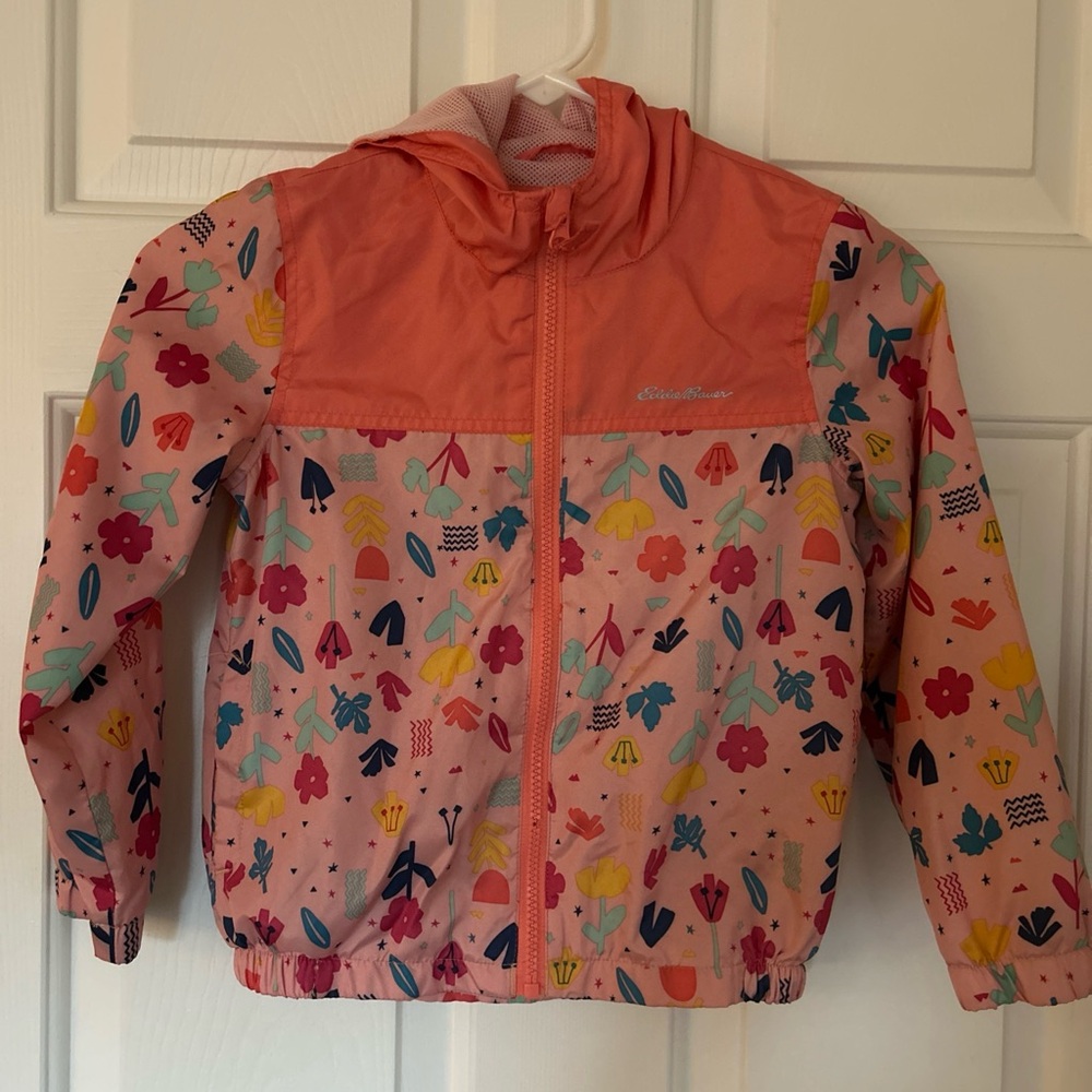 Eddie Bauer Girls Windbreaker size 5